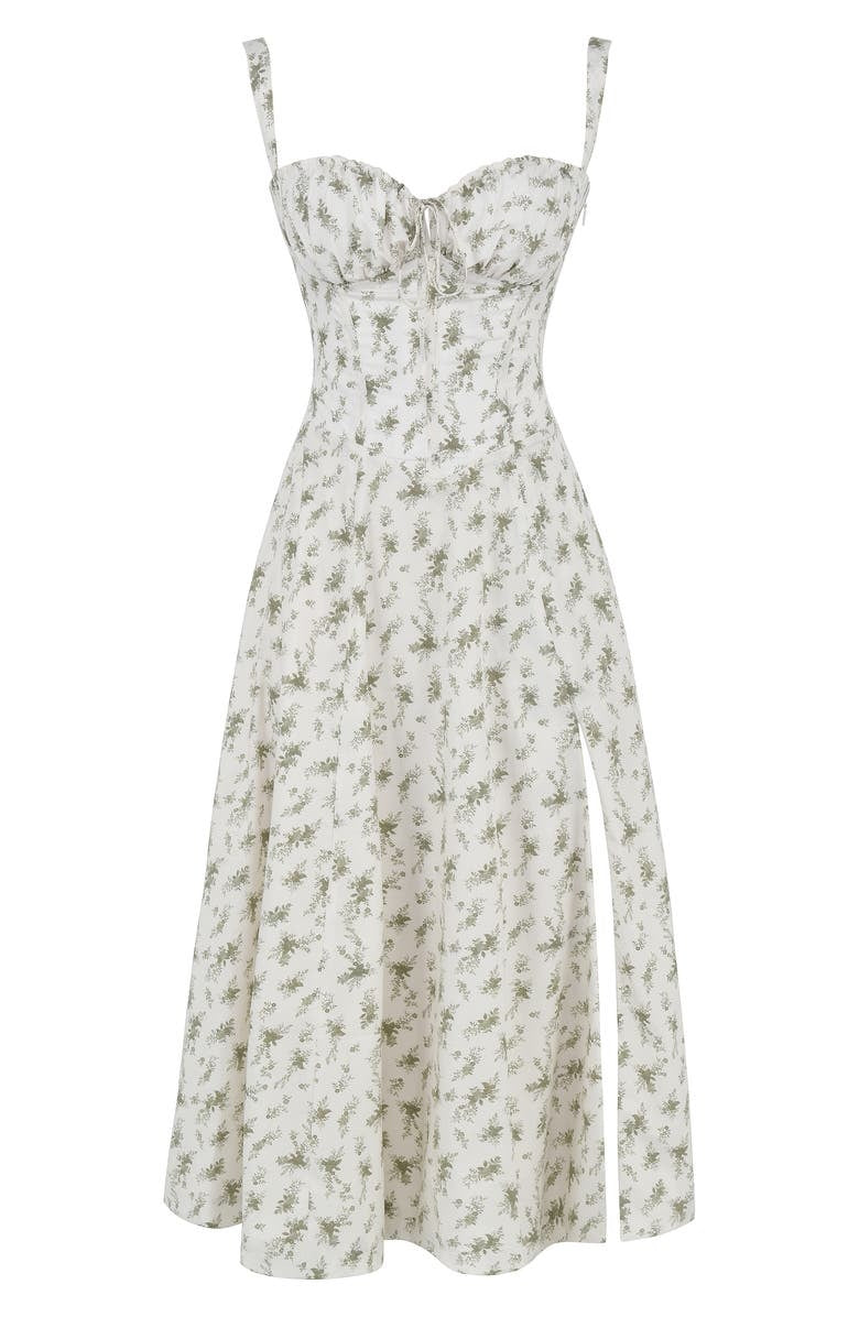 Sally | Spring Dress - Floral Print Party Dress