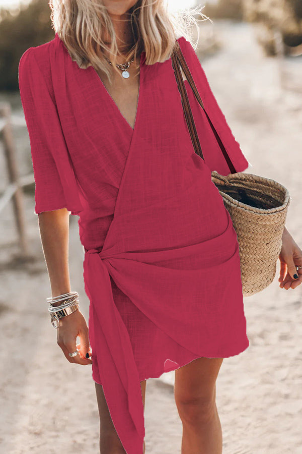 Brigitte® | Fashionable wrap dress