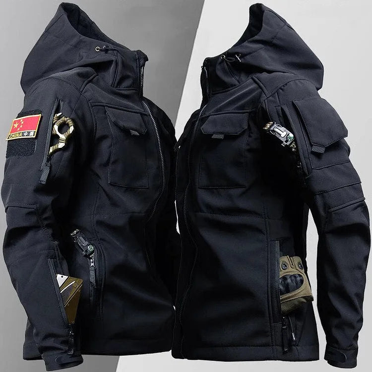 Darryl | Men's Hooded Tactical Jacket