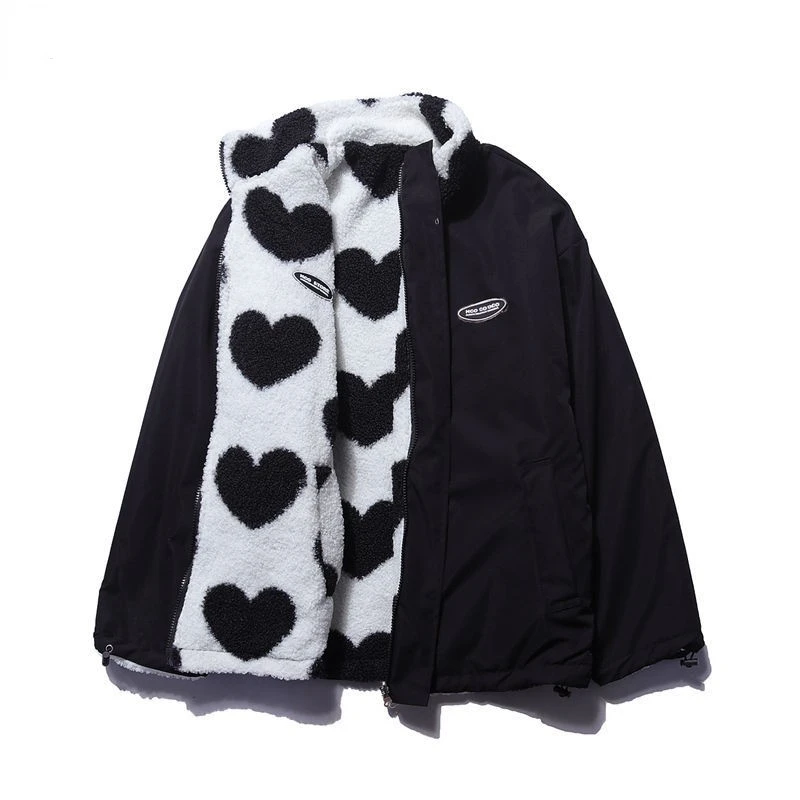 Dalia® | Reversible Double-Sided Heart Coat