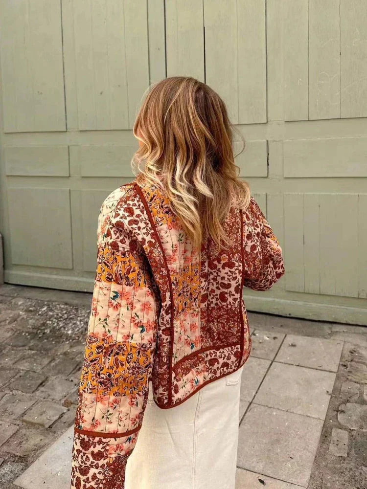 Claudia® | Soft and warm vintage check jacket