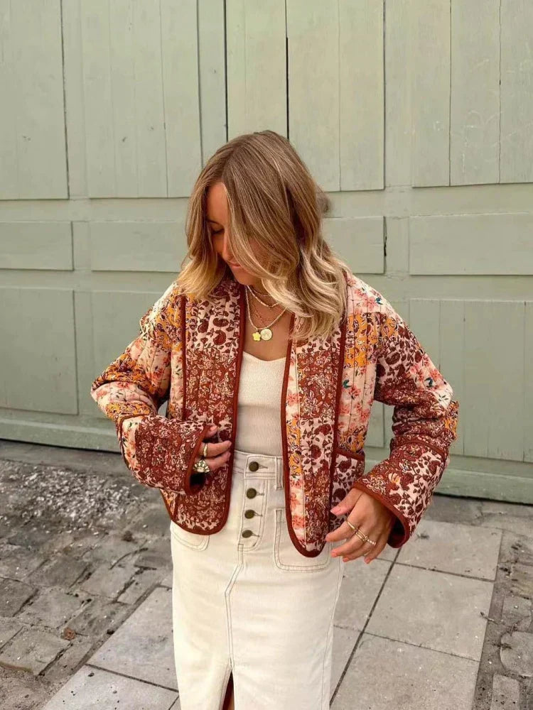 Azucena | Floral vintage jacket for ladies