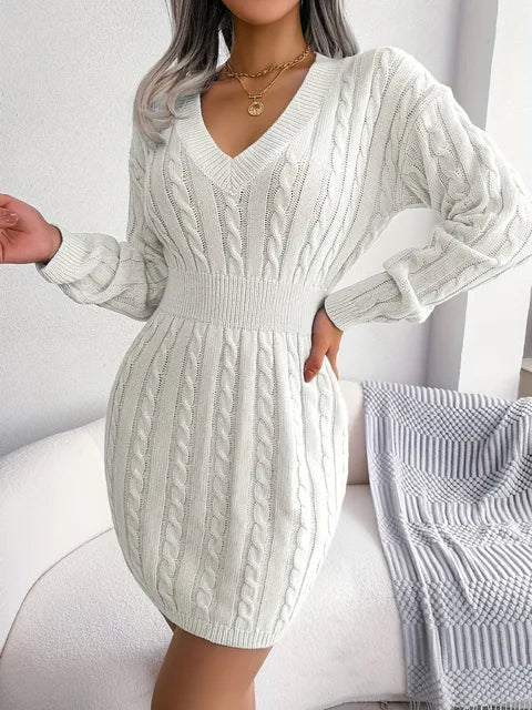 Anna® | Elegant V-neck dress