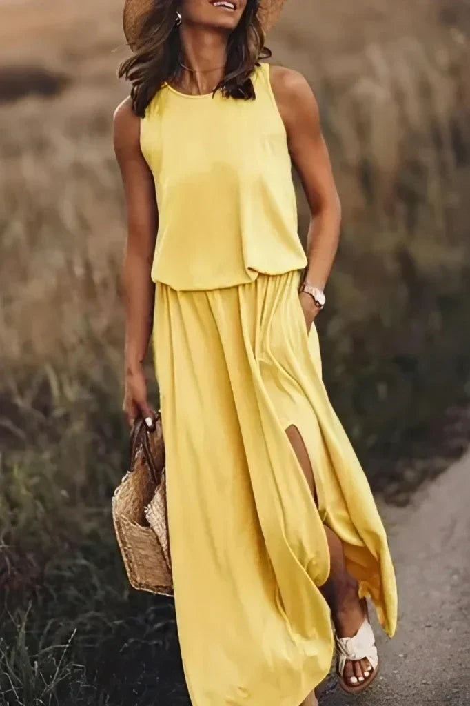 Celia® | Dress Round Neck