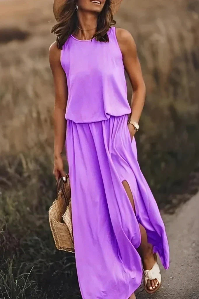 Celia® | Dress Round Neck