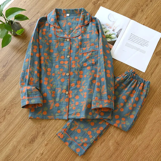 Alba | Printed Pajama Set for Women