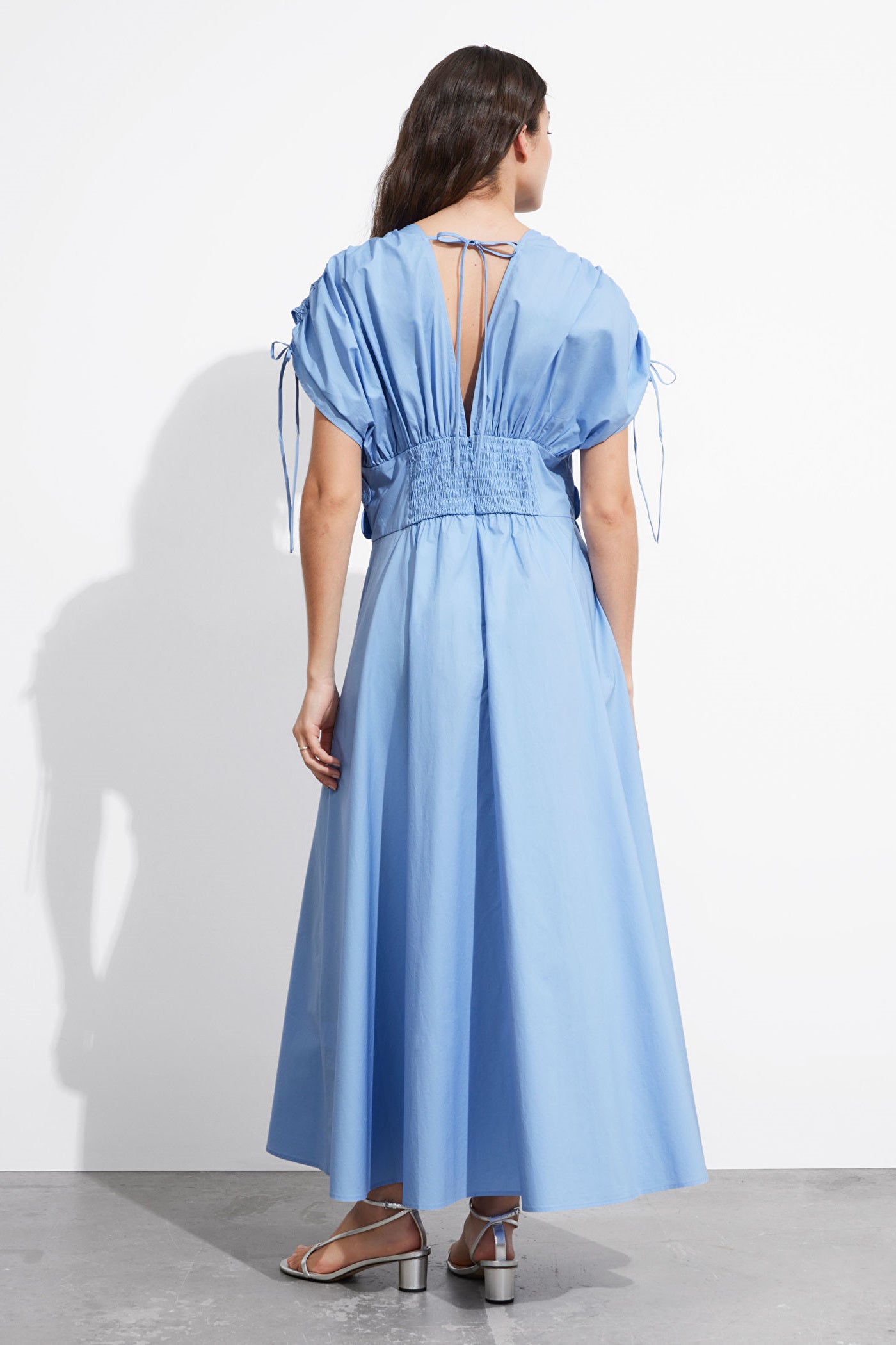 Carla® | V-Neck Maxi Dress With Floral Appliqué