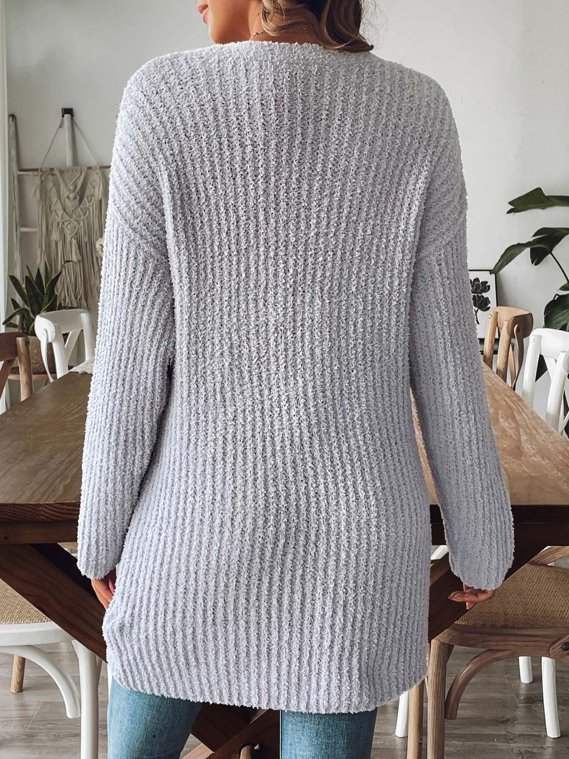 Elisa® | Long sleeve open front cardigan