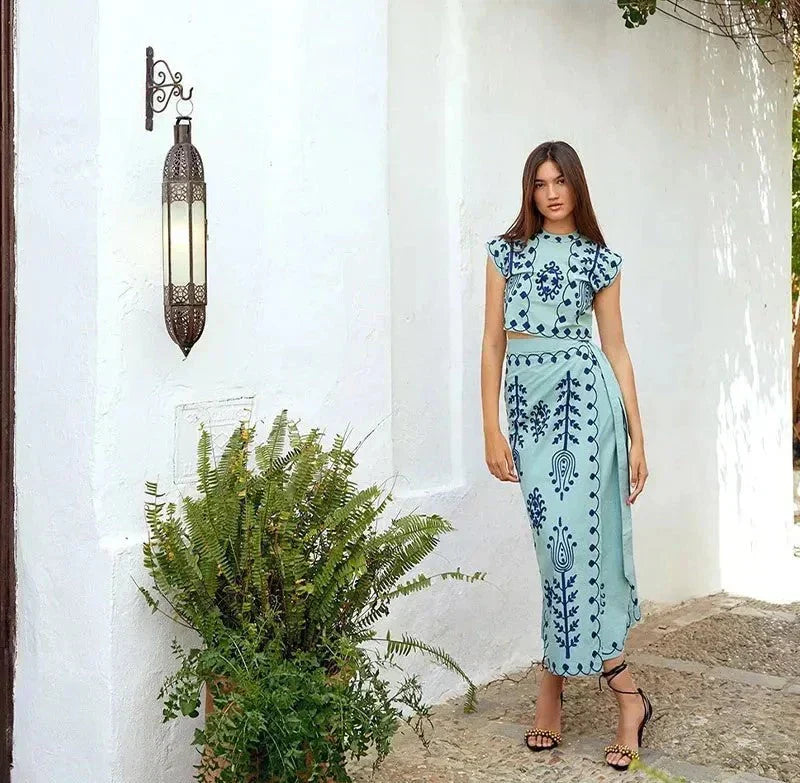 Catalina® | Set Of Top And Long Skirt
