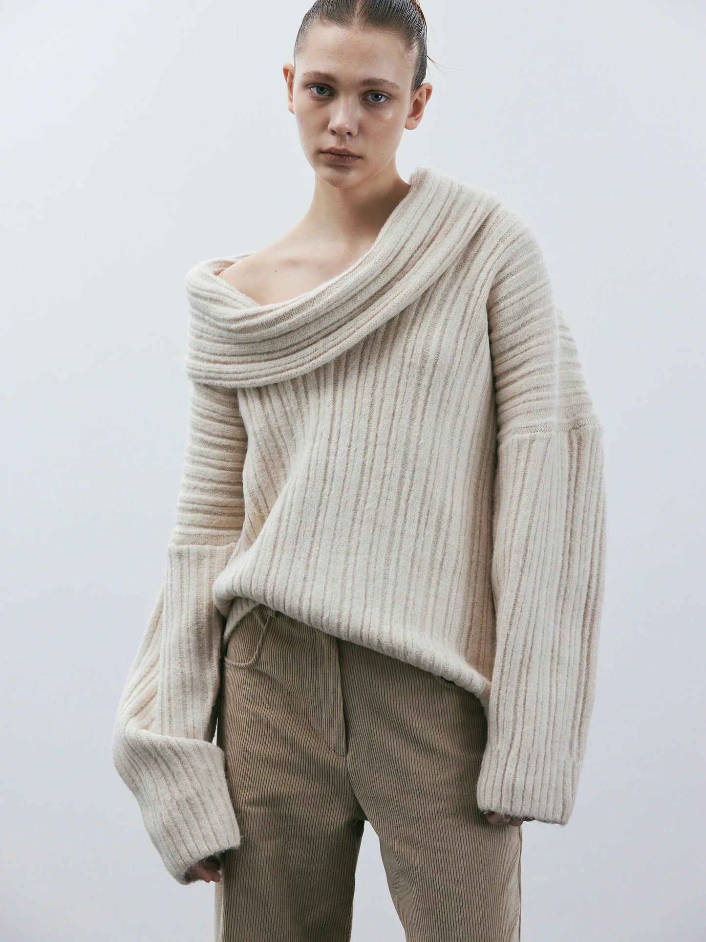 Carmen | Women's plus size knitted sweaters
