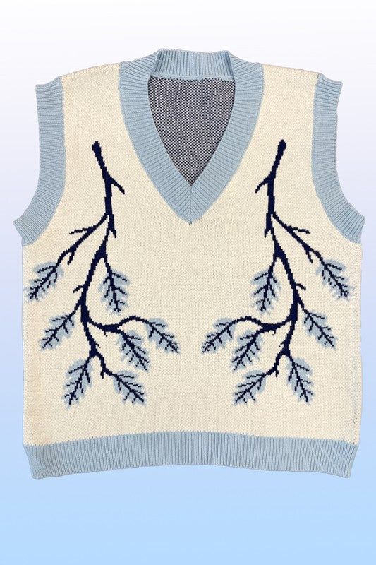 Amelia® | Branch sweater vest