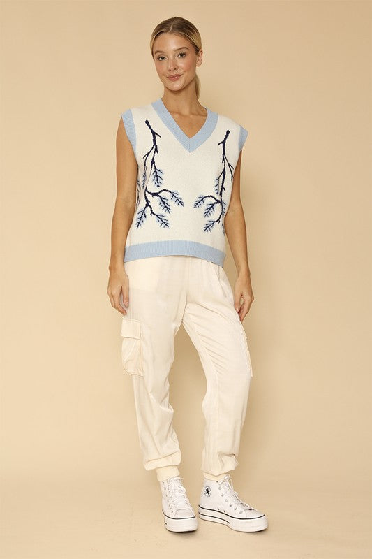 Amelia® | Branch sweater vest
