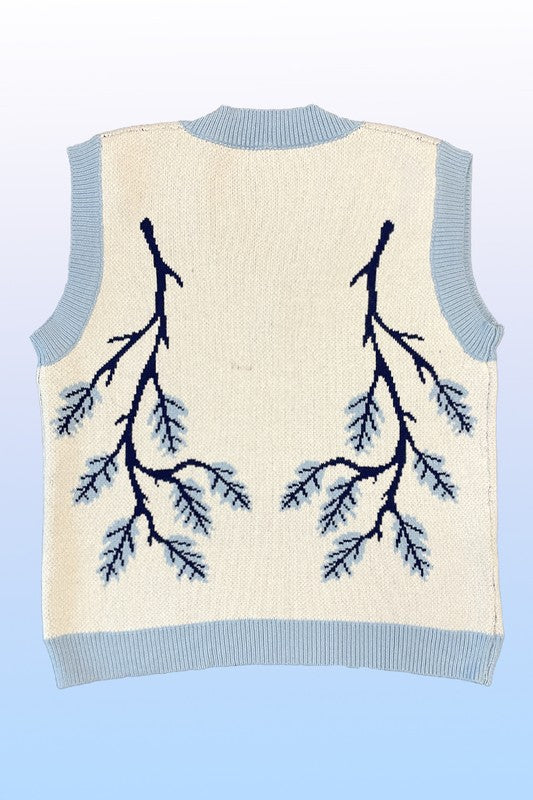 Amelia® | Branch sweater vest
