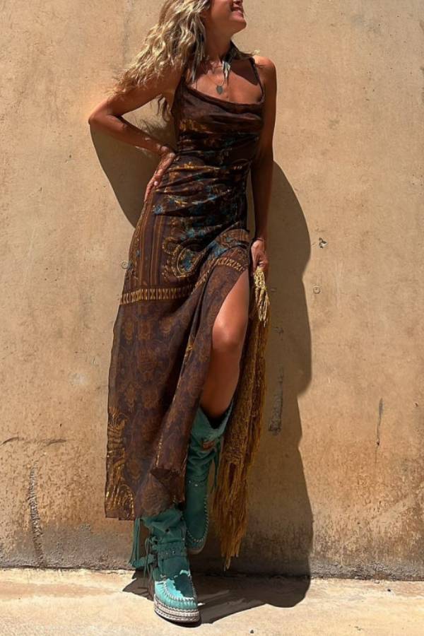 Dulce® | Sunset Sienna maxi dress