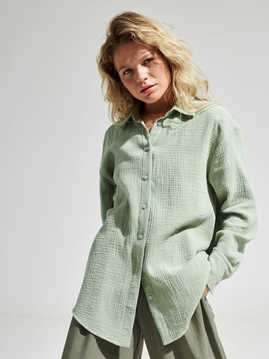 Caridad® | Long-sleeved cotton shirt from Beau