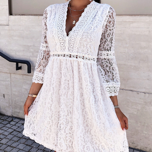Delia® | Short lace dress