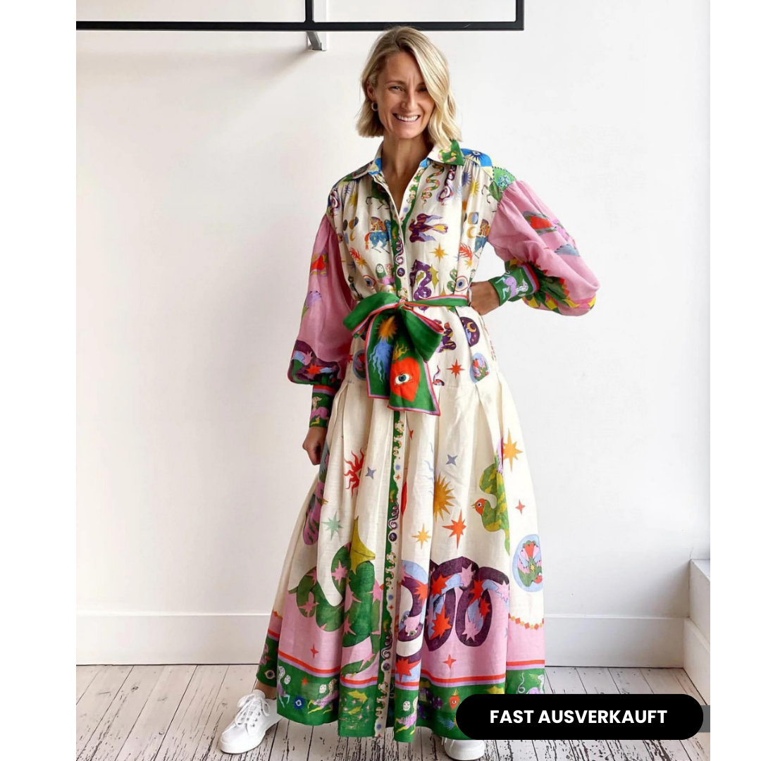 Cristina® | Italian maxi dress