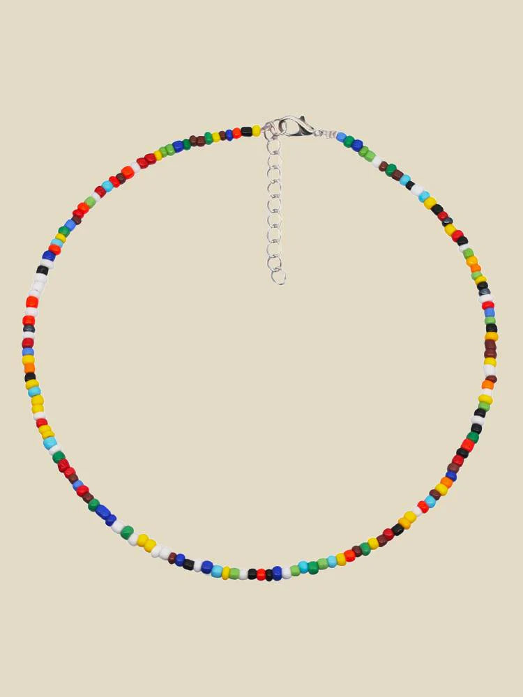 Bianca® | Sally Rainbow Millet Beads bead necklace set