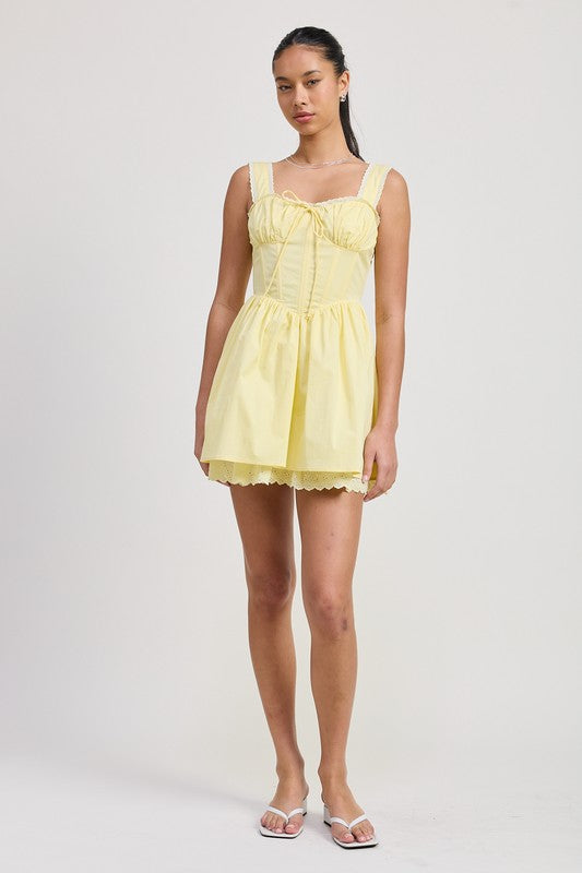 Carys® | MINI LACE CORSET DRESS