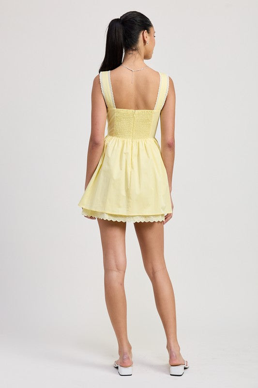 Carys® | MINI LACE CORSET DRESS