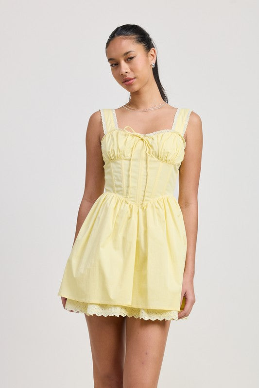 Carys® | MINI LACE CORSET DRESS