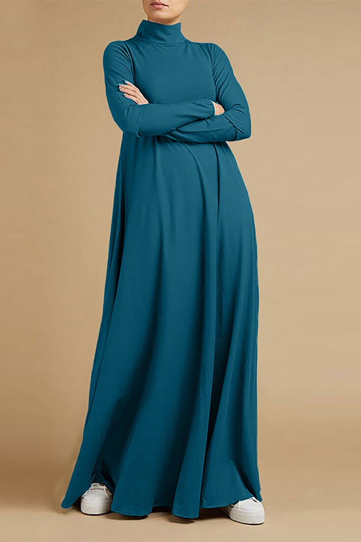 Dorotea® | Women'S Turtleneck Long Sleeve Dress