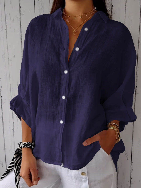 Dominique® | Casual shirt made of cotton and linen