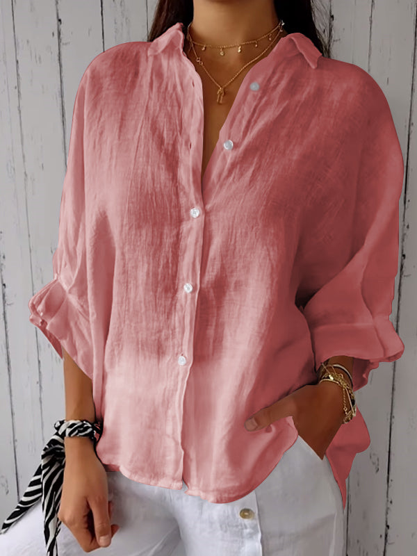 Dominique® | Casual shirt made of cotton and linen