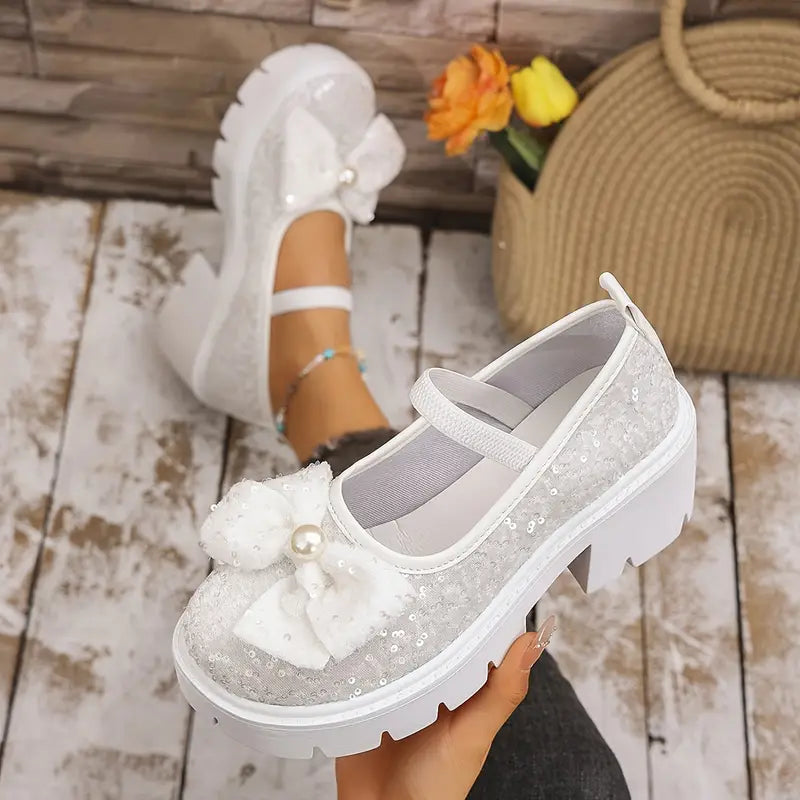 Elisa® | Elegant slippers with a bow