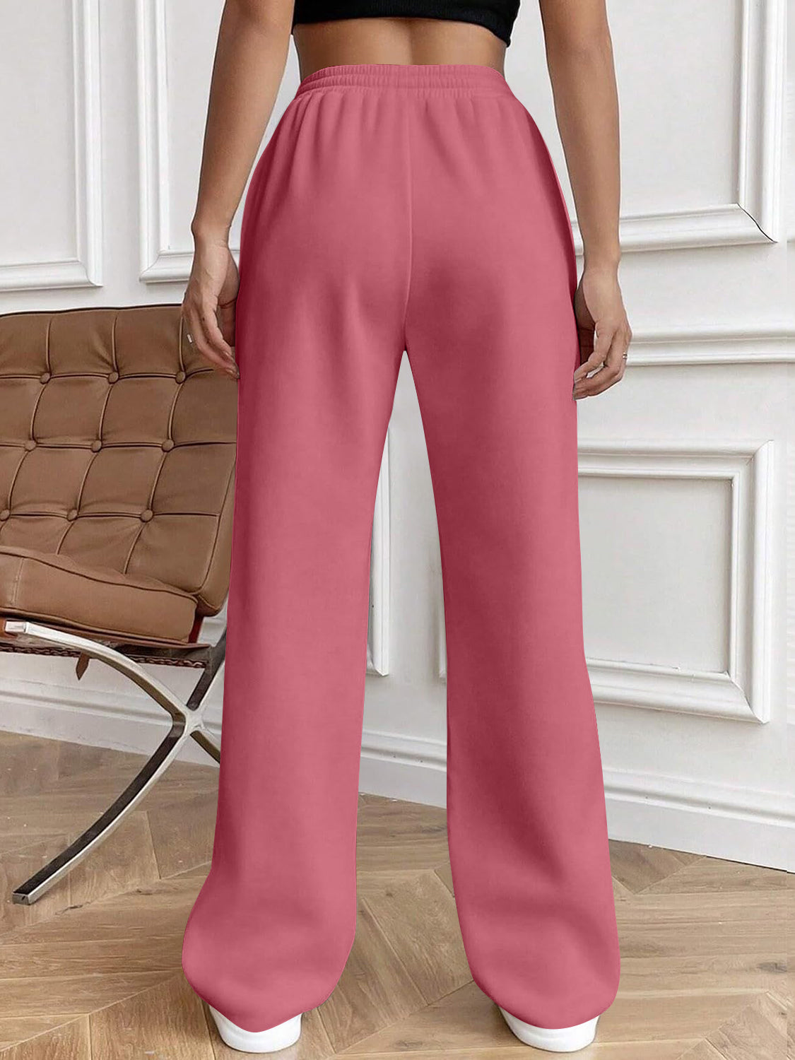 Amelia® | Pants with drawstring and elastic waistband and pockets