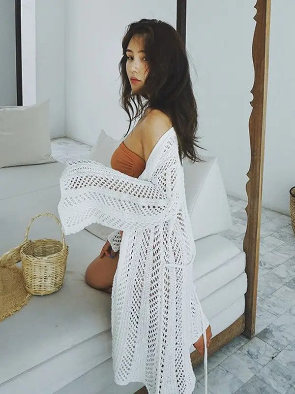 Cressida® | Open, knitted bathrobe