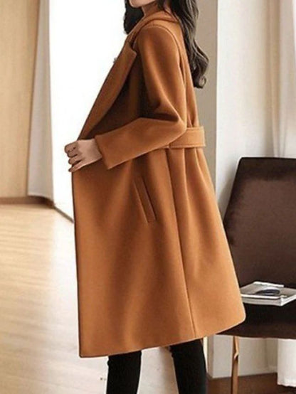 Felicia | Women's Belted Midi Coat