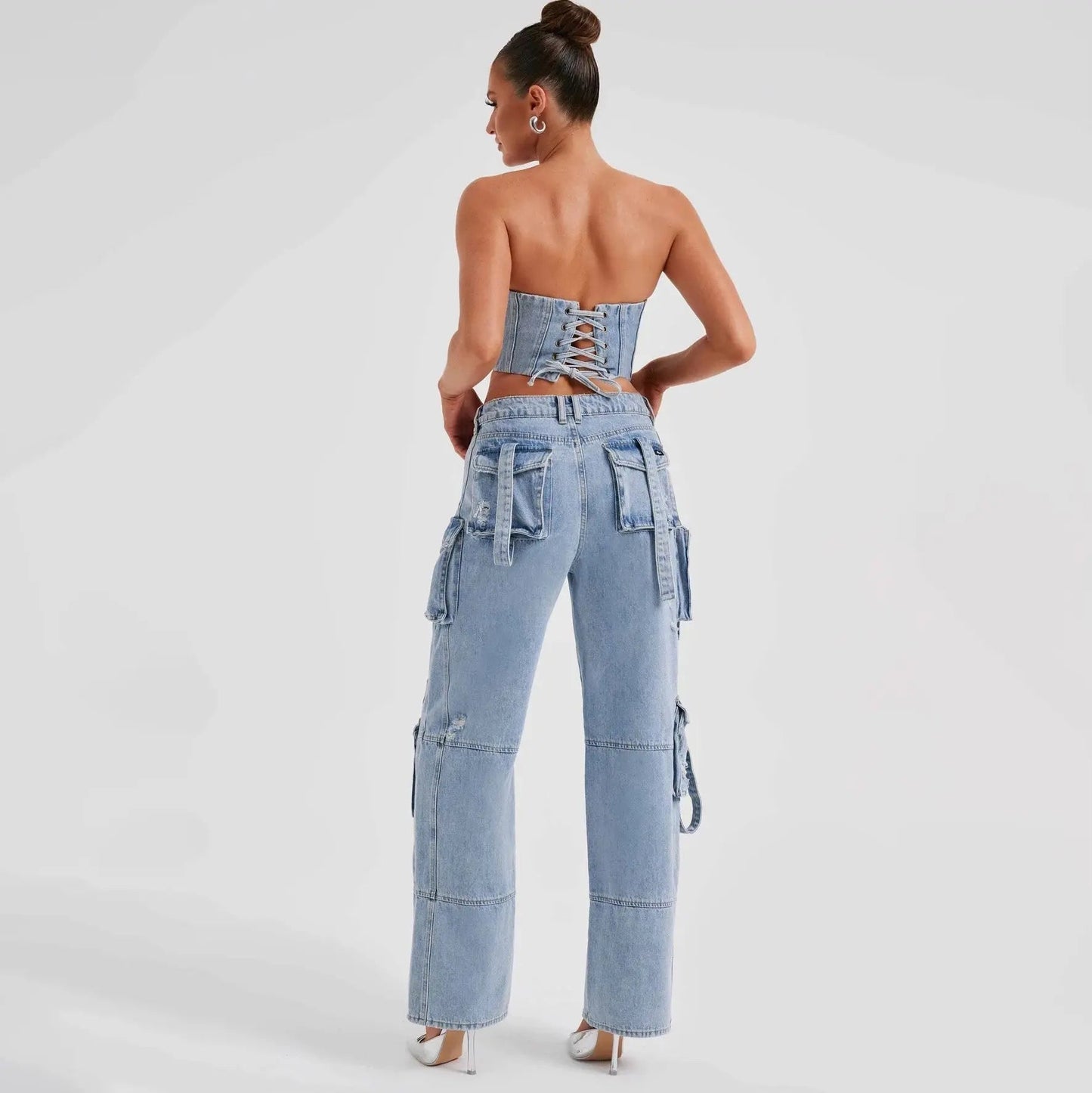 Corinna® | Classic cargo jeans for women