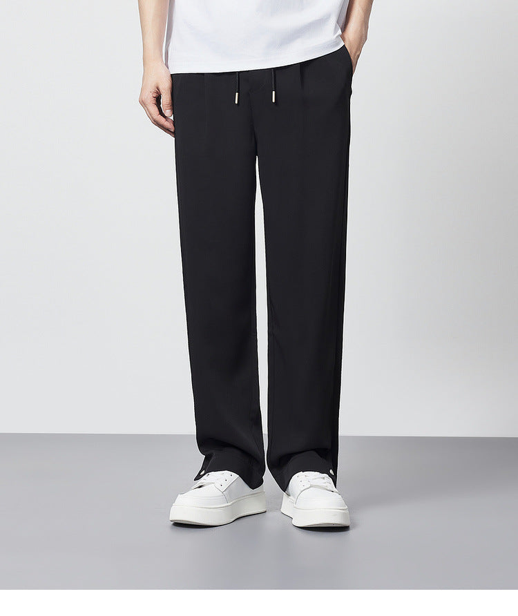 Samuel | Men's Pleated Wide Leg Pants