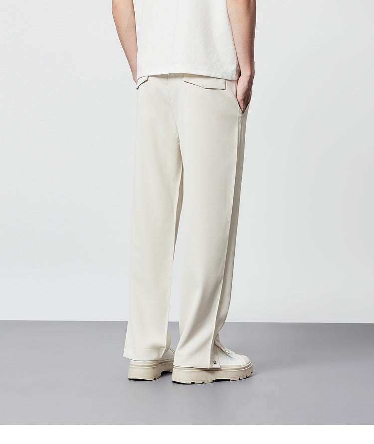Samuel | Men's Pleated Wide Leg Pants