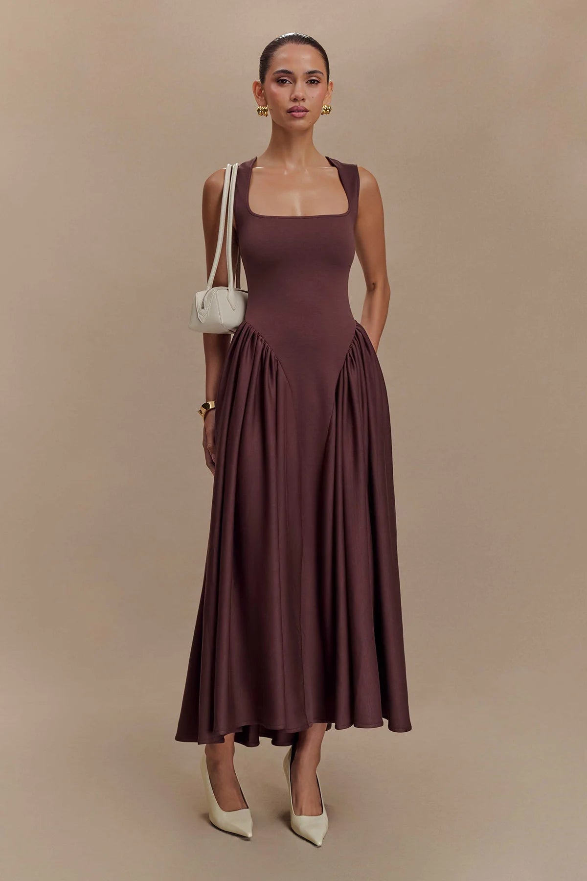 Brianna | Elegant Midi Dress for Every Occasion
