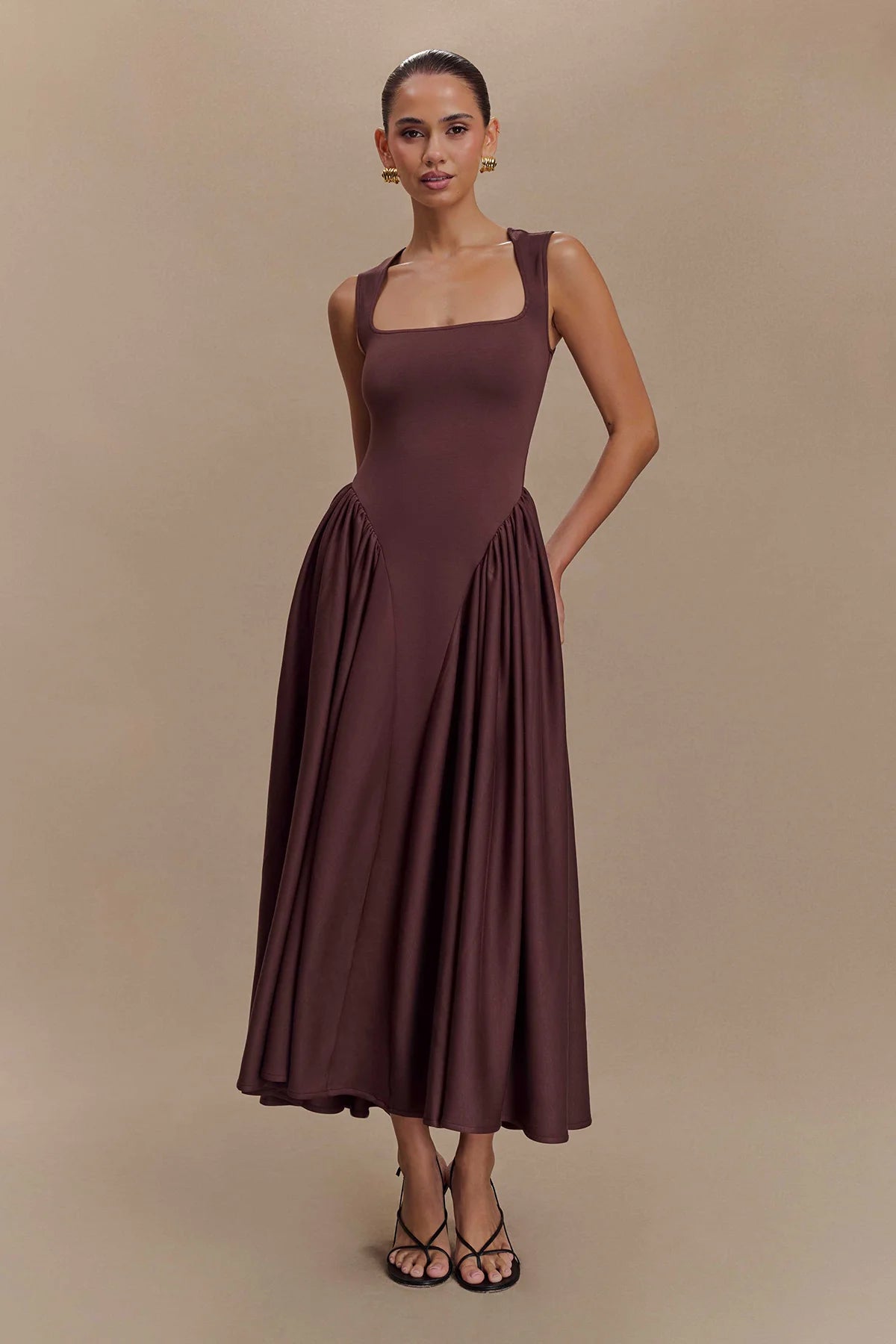 Brianna | Elegant Midi Dress for Every Occasion