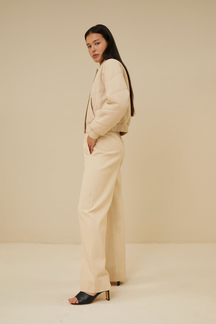Elisa® | Leah jacket in grained twill
