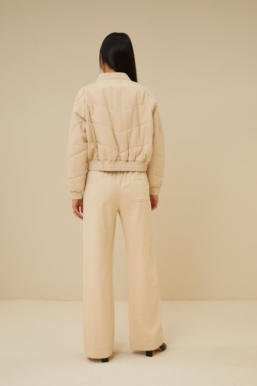 Elisa® | Leah jacket in grained twill