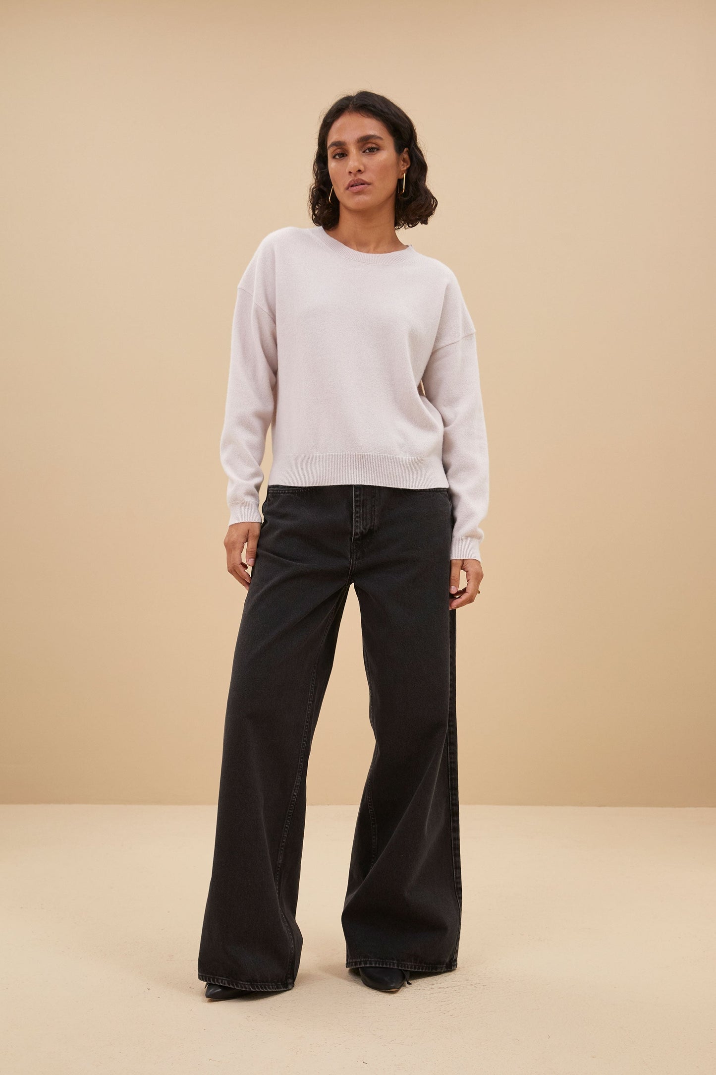 Claudia® | Oyster Melee sweatshirt