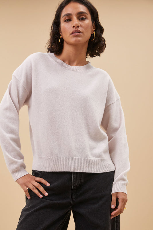Claudia® | Oyster Melee sweatshirt