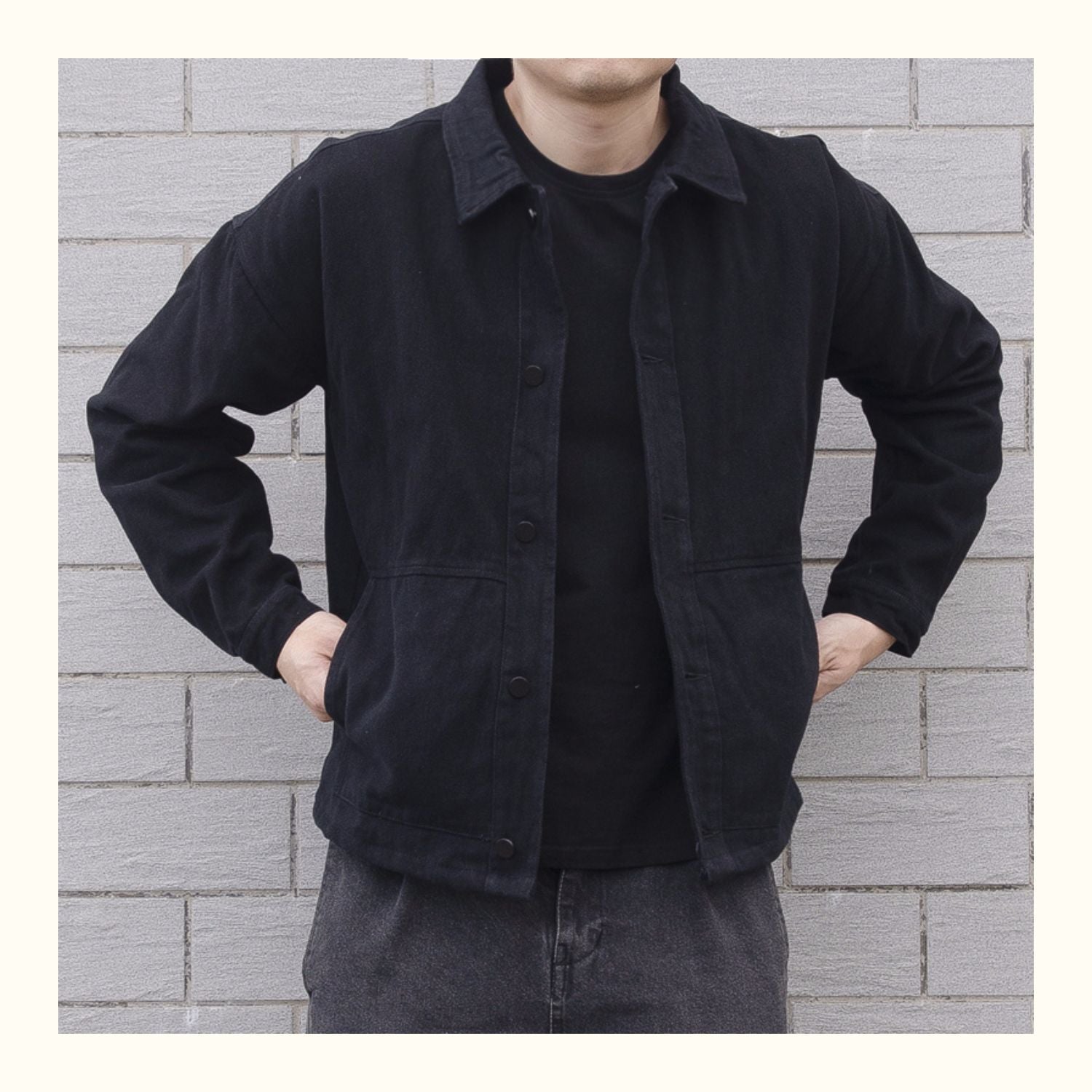 Barney | Men's Button-Down Casual Jacket
