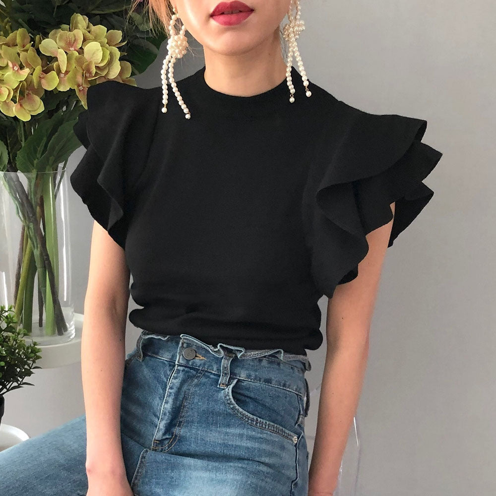 Brettyn® | Fashionable Blouse With Ruffles