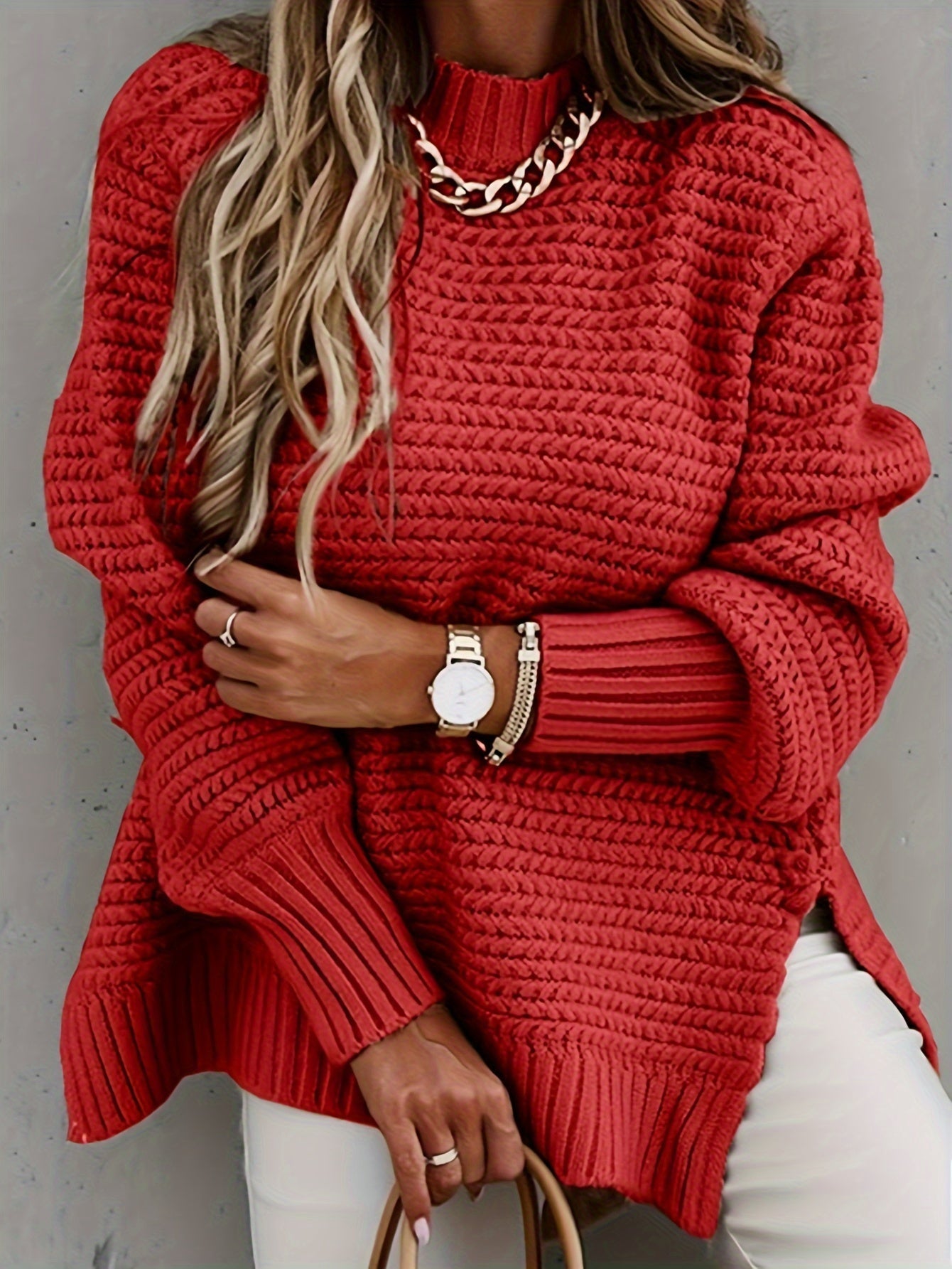 Clara® | Chunky knit sweater