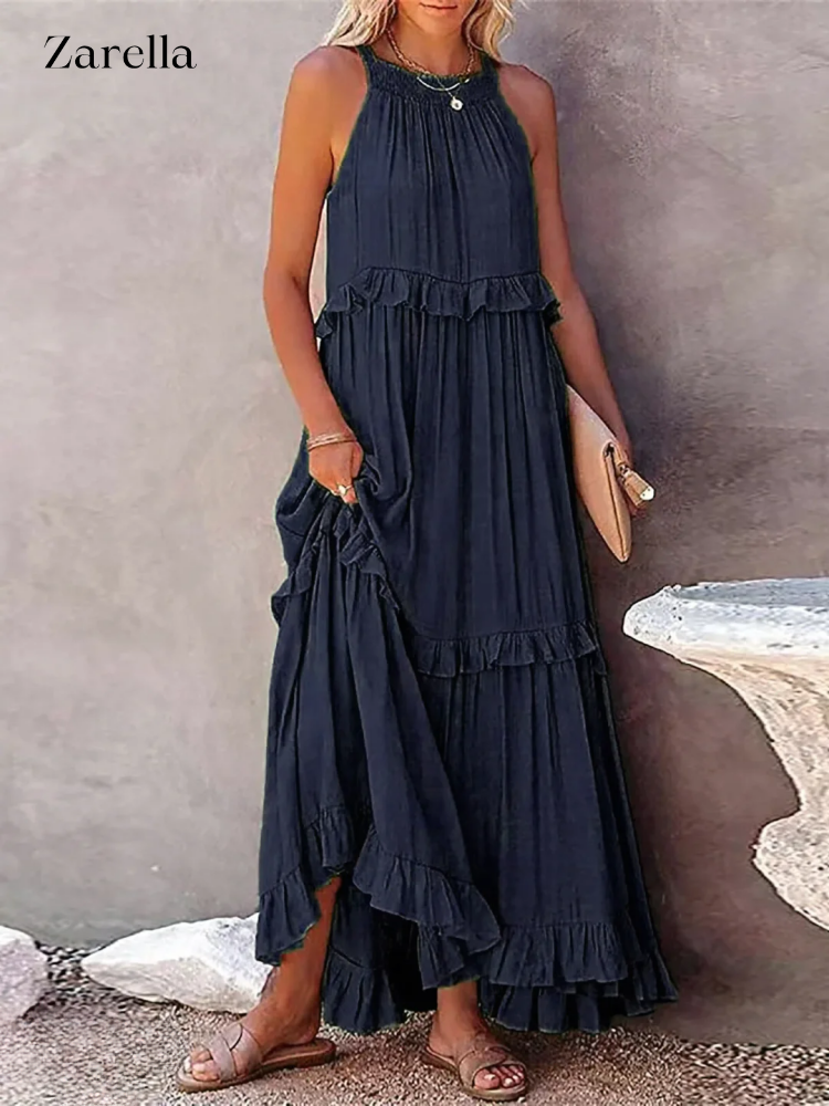 Brigida® | Casual, loose maxi dress