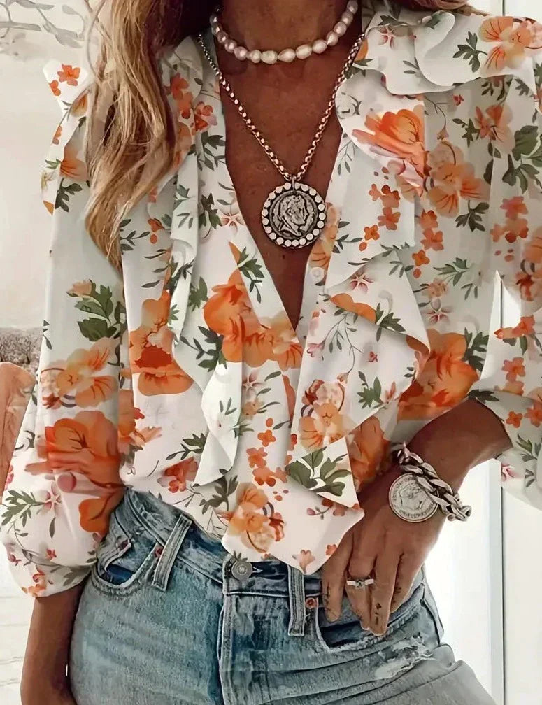 Elena® | Blouse With Floral Print