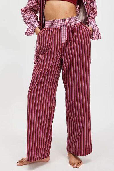 Amanda® | Striped wide-leg trousers