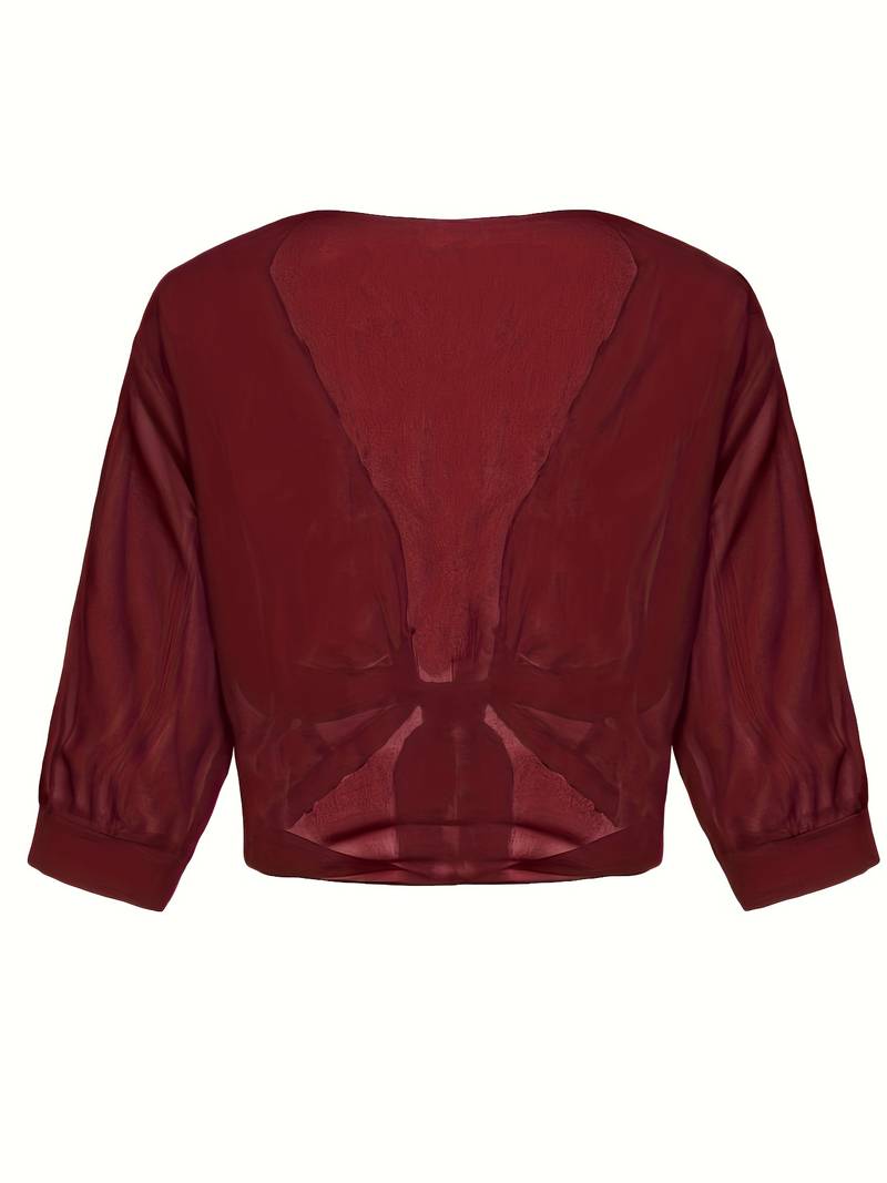 Betsabé® | Stylish Spring Blouse With An Open Front