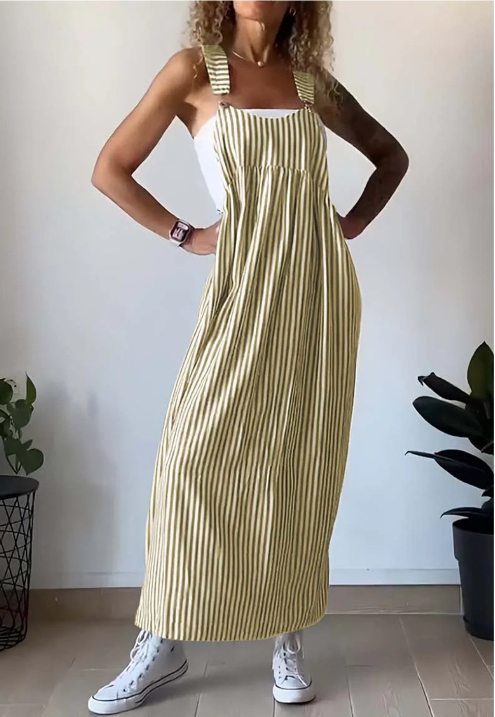 Beatriz® | Striped casual jumpsuit