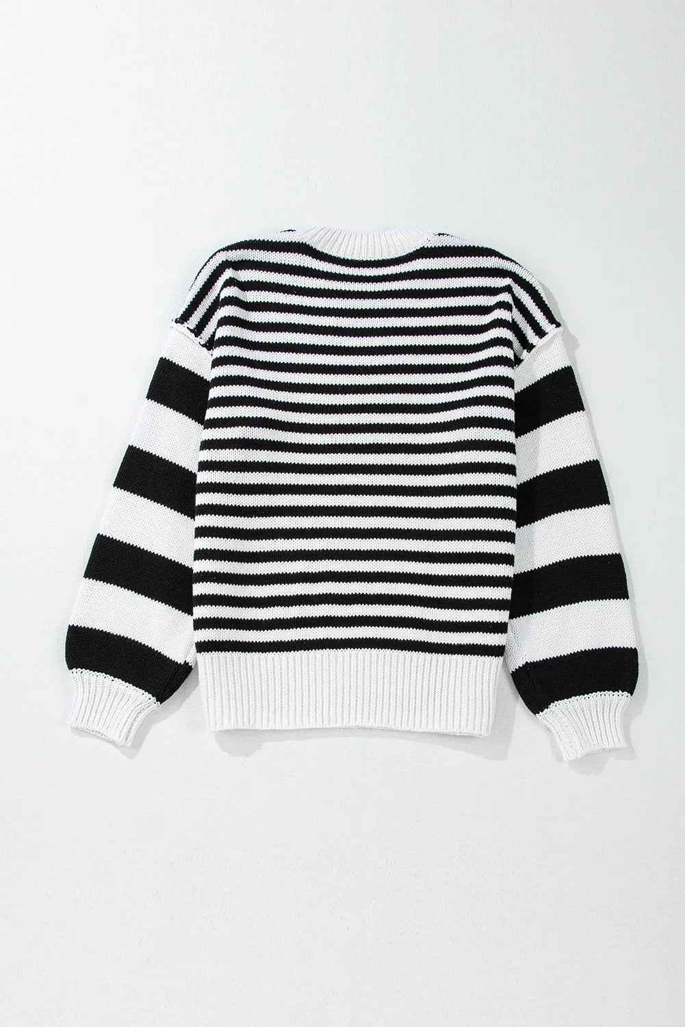 Angela® | Striped long-sleeved sweater with a crew neck